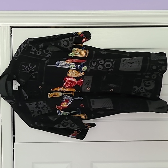 Men's collared party shirt - Picture 3 of 7